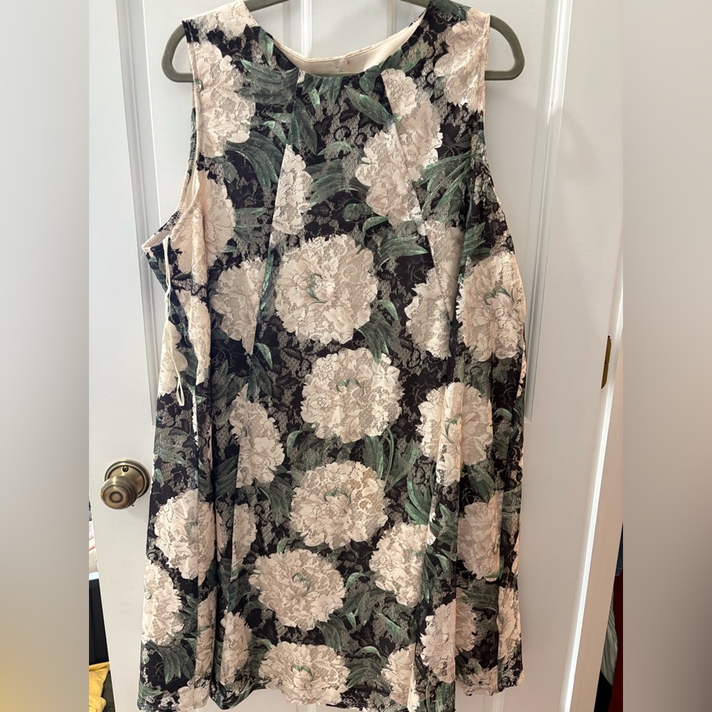 Gabby Skye lace mini dress